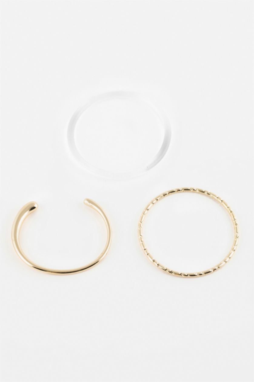 Женщины Золотой Женский браслет, 2 шт