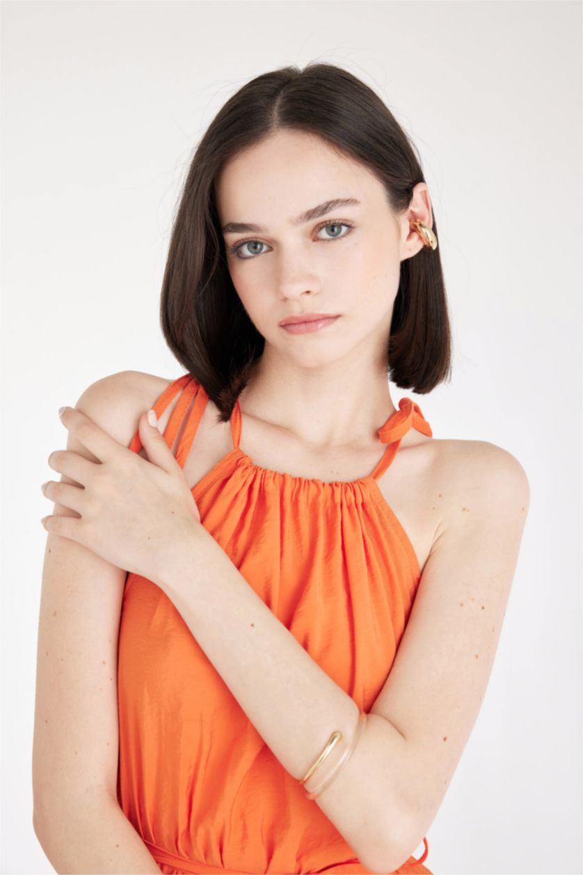 Женщины Золотой Женский браслет, 2 шт