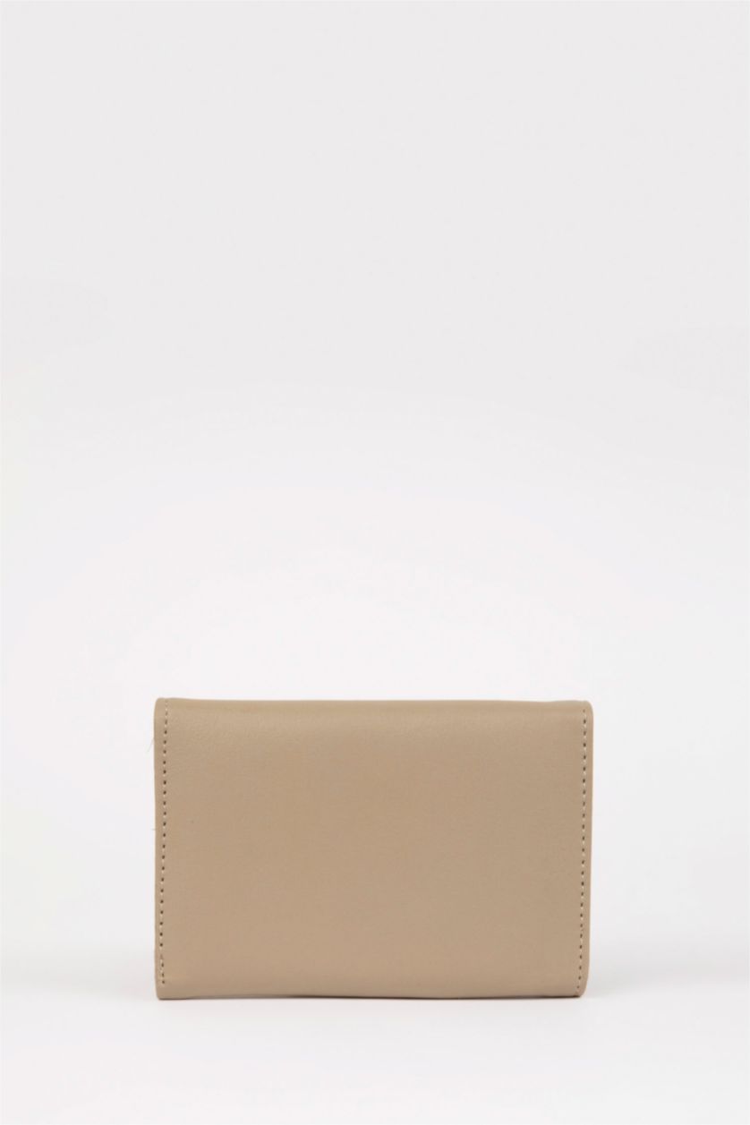 نساء بيج محفظة نسائي جلد صناعي