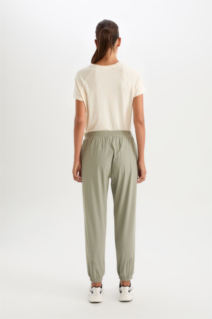 نساء كاكي فاتح Standard Fit Trousers