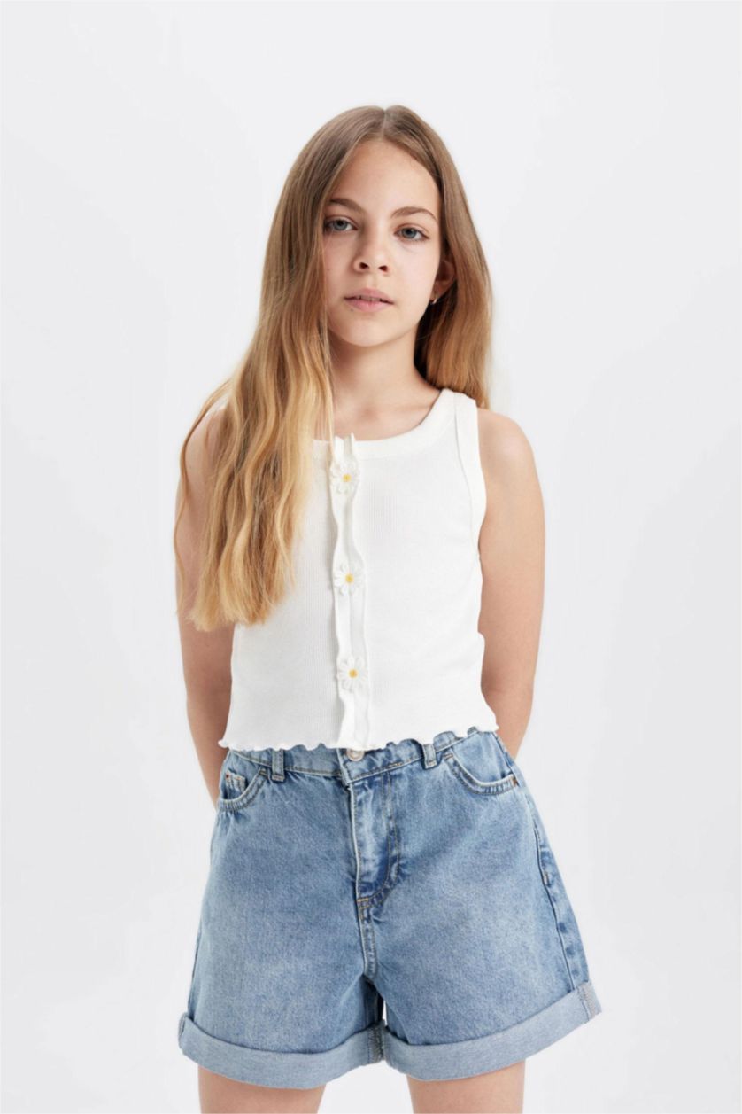 Girls & Teens Light Blue Girl Denim Shorts