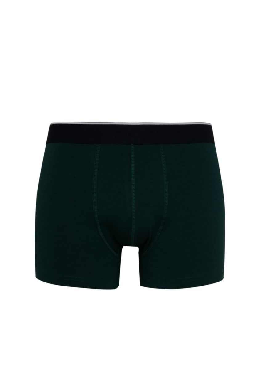 Erkek Lacivert Regular Fit 3'lü Boxer