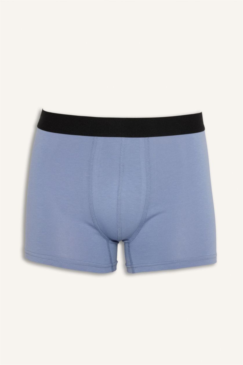 Erkek Siyah Regular Fıt 3'lü Boxer