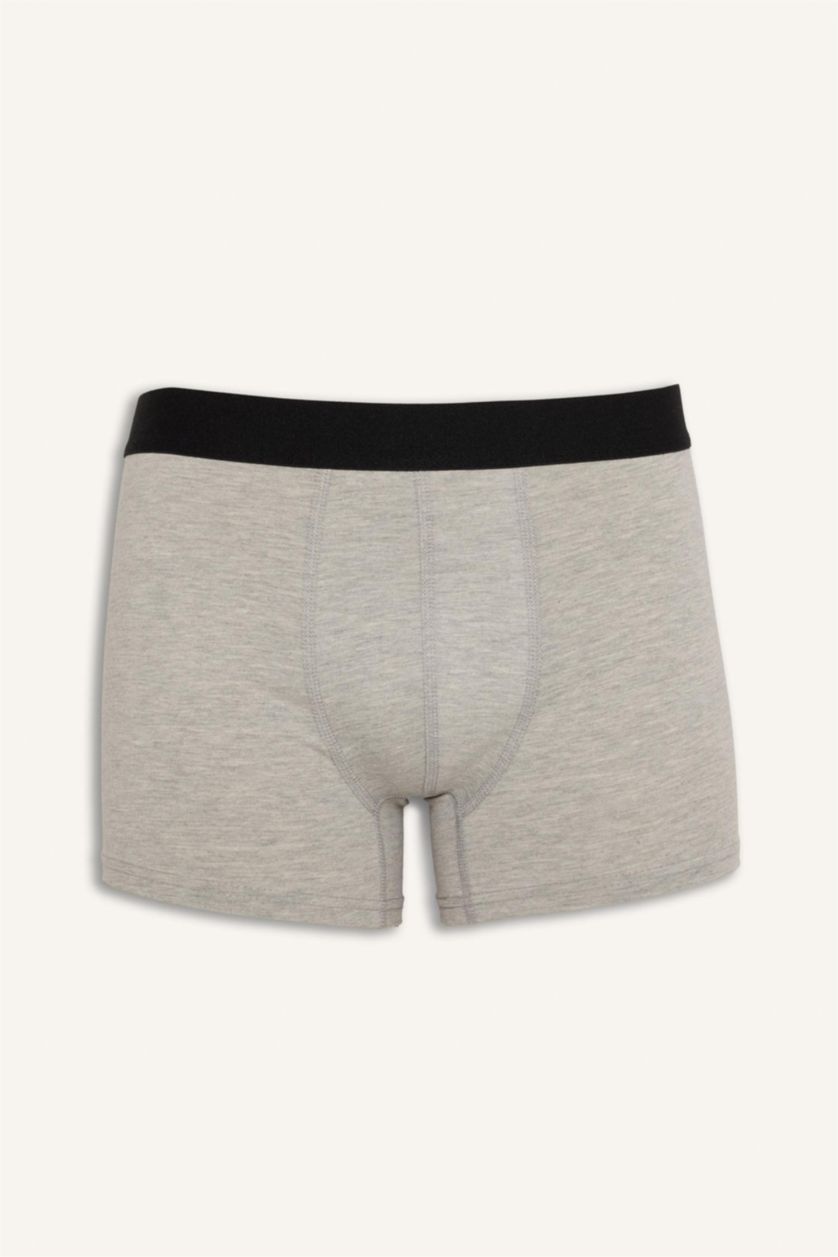 Erkek Siyah Regular Fıt 3'lü Boxer