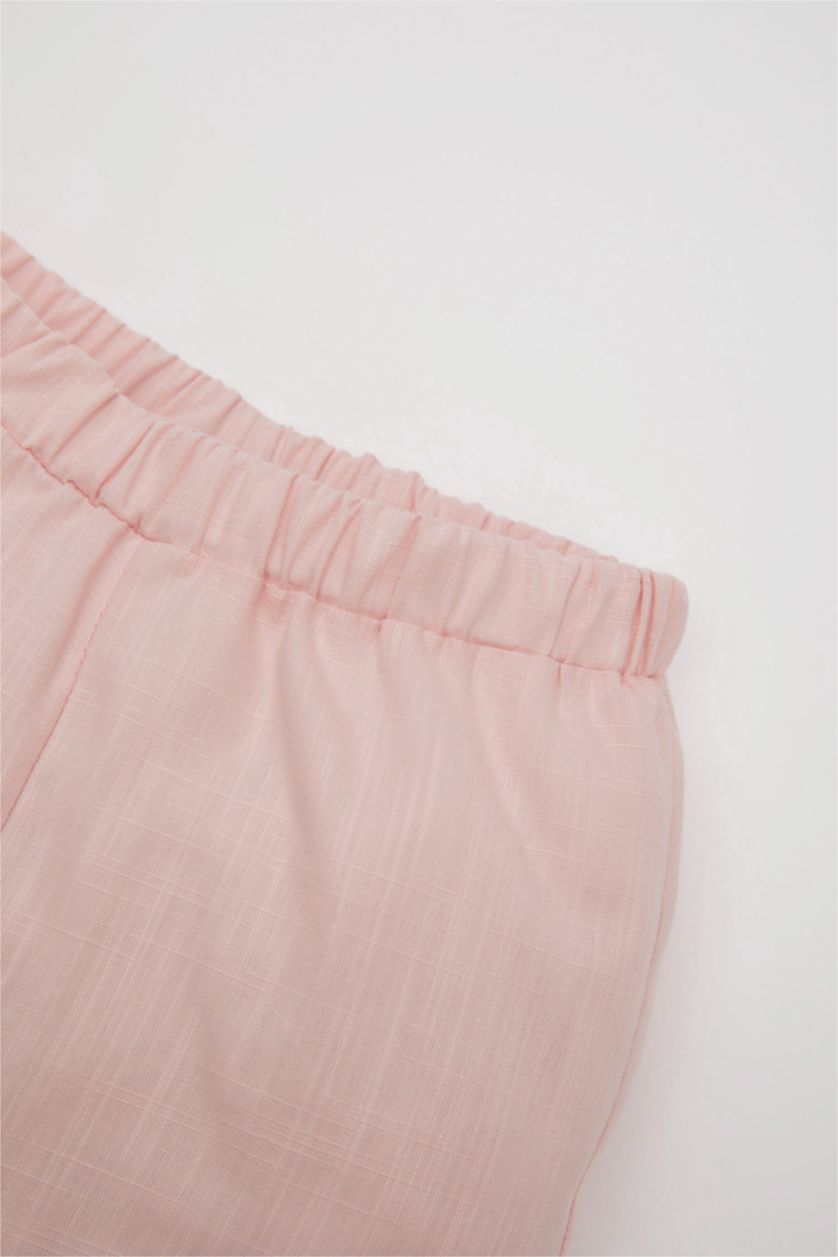 BABY GIRL Stone Baby Girl Floral Poplin Blouse Shorts 2 Piece Set