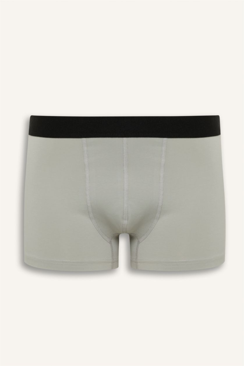 Erkek Siyah Regular Fit 3'lü Boxer