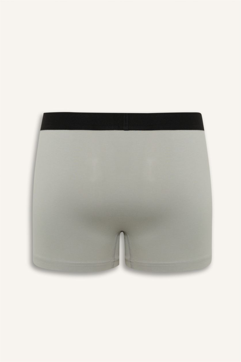 Erkek Siyah Regular Fit 3'lü Boxer