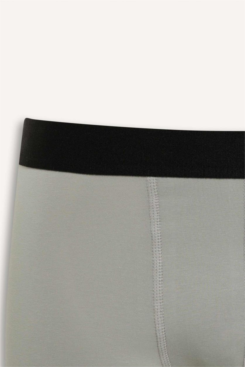 Erkek Siyah Regular Fit 3'lü Boxer