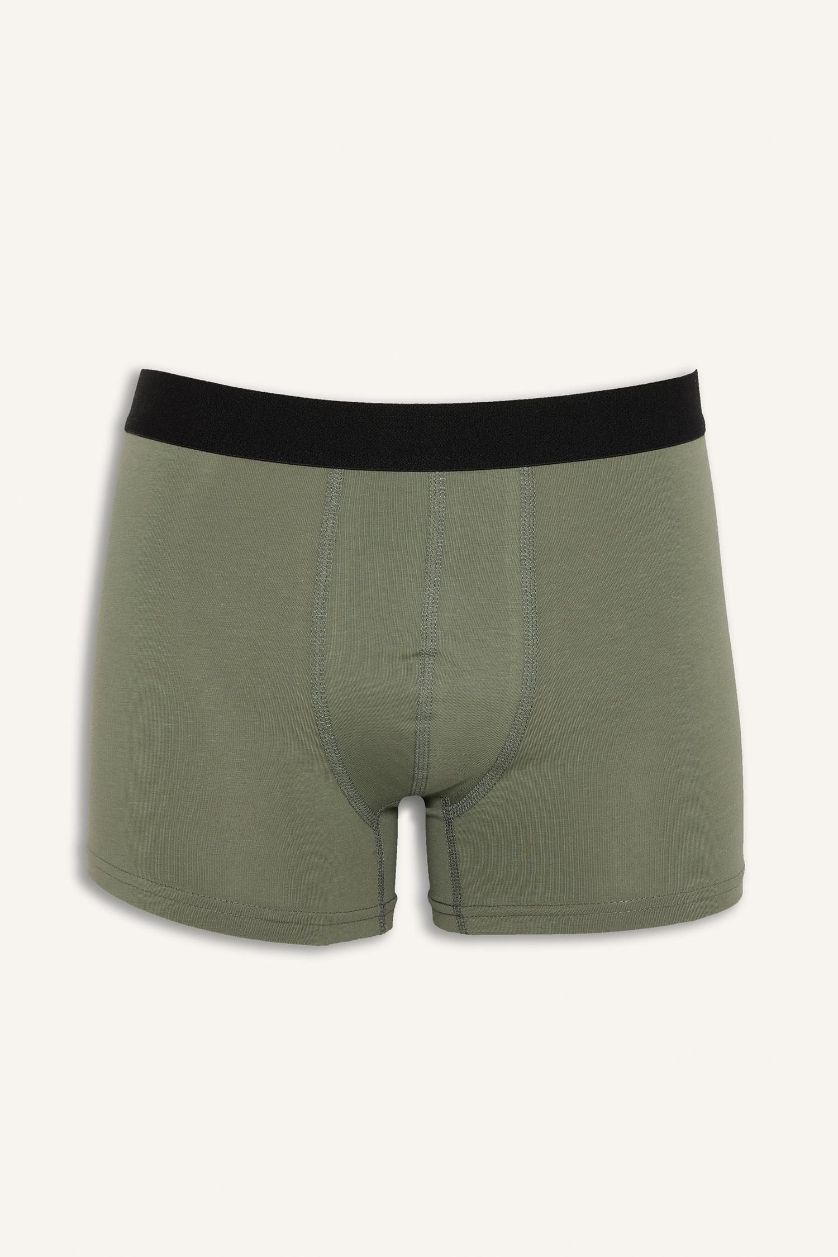 Erkek Siyah Regular Fıt 3'lü Boxer