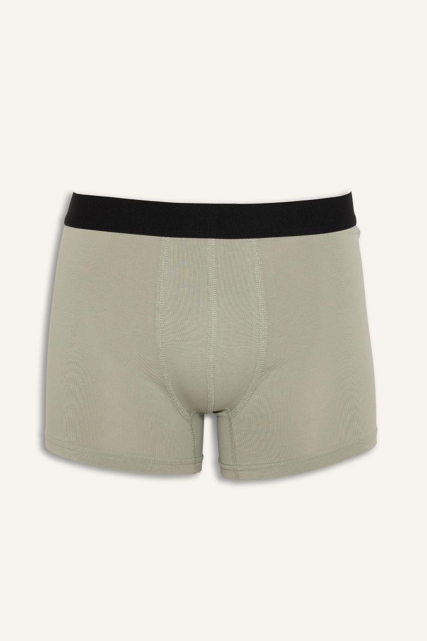 Erkek Siyah Regular Fıt 3'lü Boxer