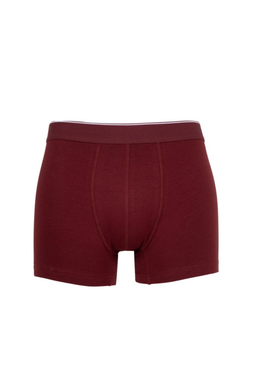 رجالي أسود بوكسر رجالي  قصة عادية مريح ميكس ألوان  - 3 قطع