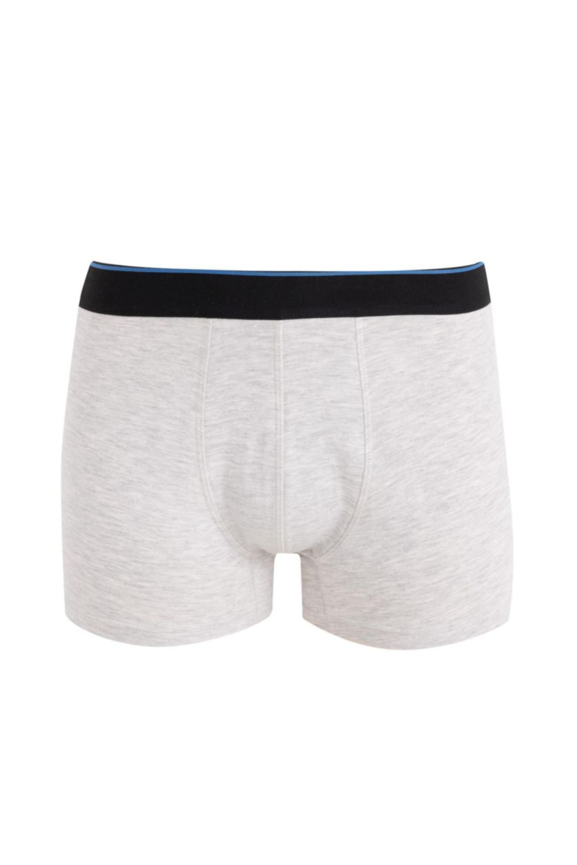 رجال أسود بوكسر مطبوع قصة عادية - 3 قطع