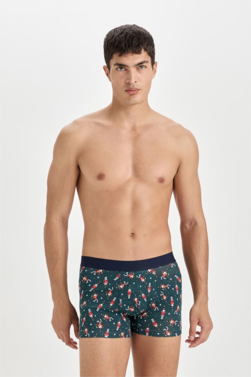 Ерлер Қою жасыл Ерлерге Трикотаж боксер