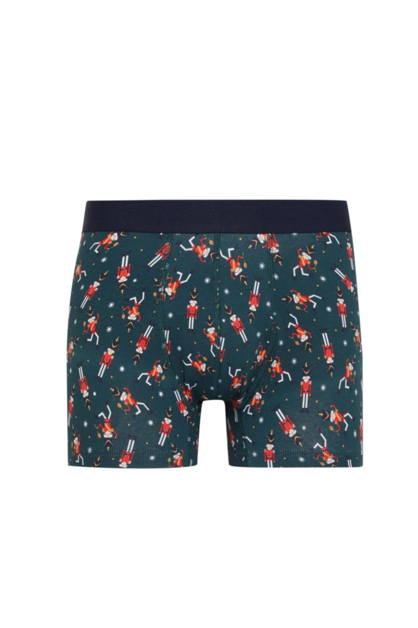 Ерлер Қою жасыл Ерлерге Трикотаж боксер