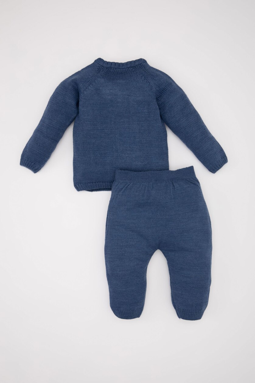 BÉBÉ GARÇON Bleu Ensemble De Tricots BéBé Garçon