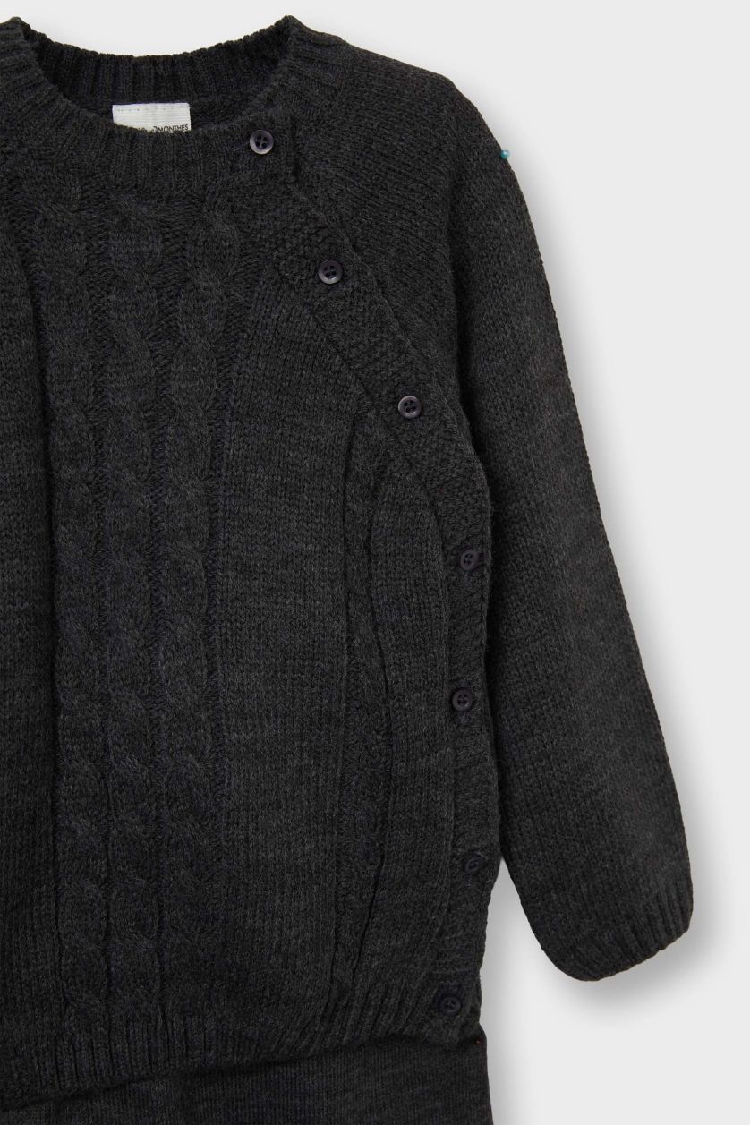 طفل صغير أنثرا سيت بيبي ولادي تريكو - قطعتين