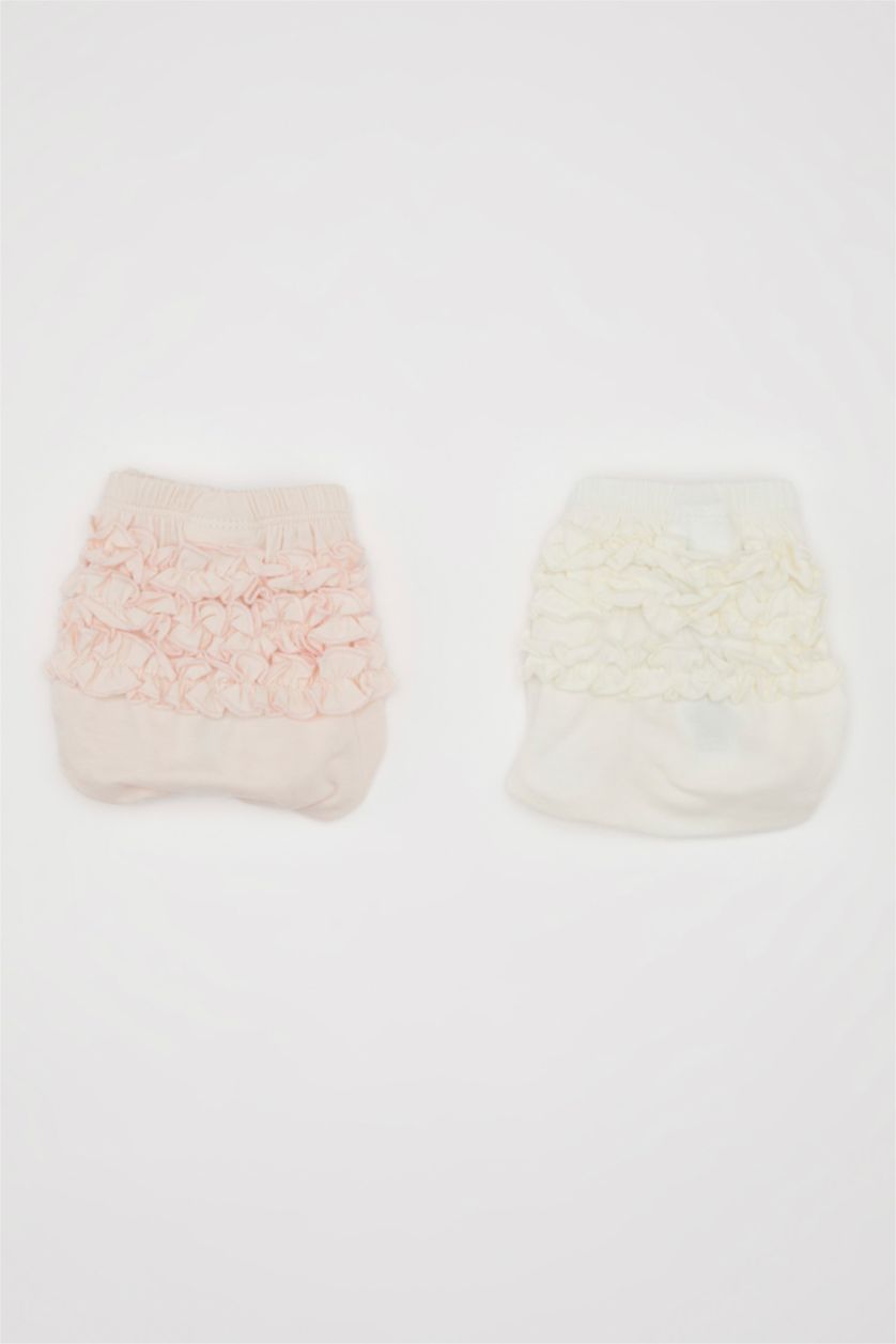 طفلة صغيرة بيج فاتح شورت بناتي ممشط قصة عادية - قطعتين