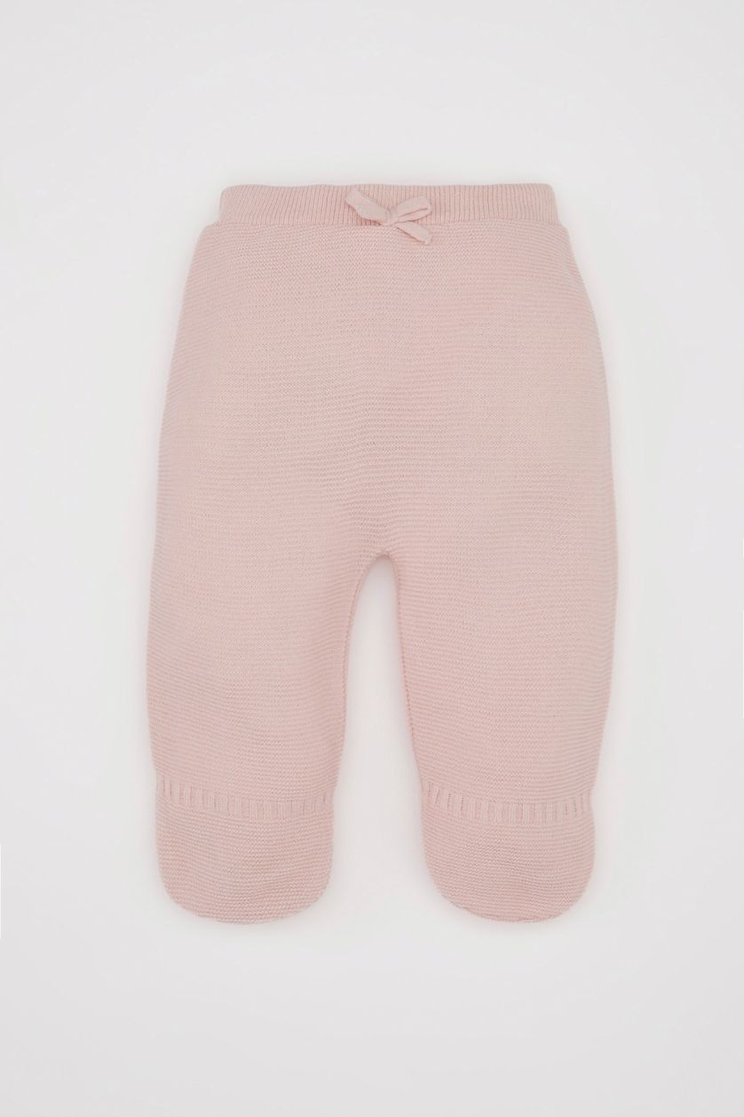 BABY GIRL Lilac Girl Bootie Knitwear Pants