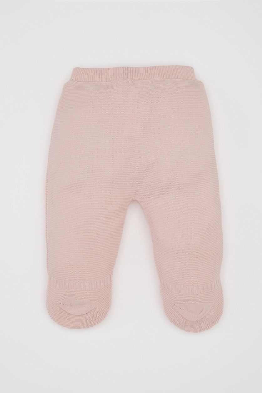 BABY GIRL Lilac Girl Bootie Knitwear Pants