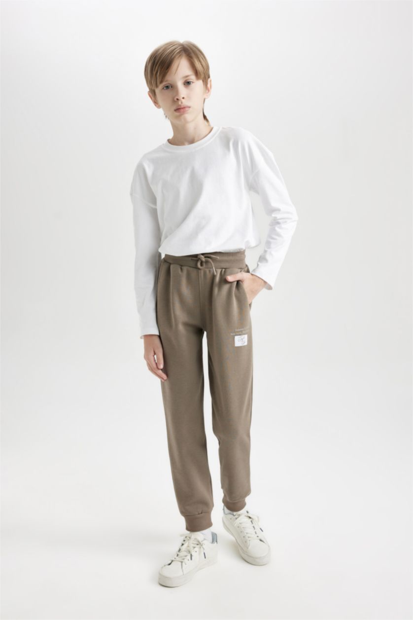 BOYS & TEENS Vison Boy Elastic Waist Leg Printed Sweatpants