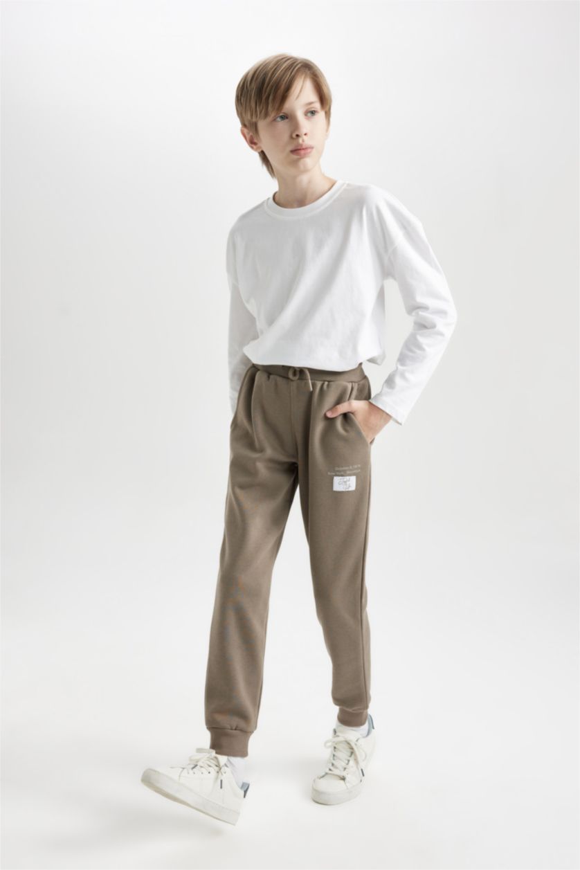 BOYS & TEENS Vison Boy Elastic Waist Leg Printed Sweatpants