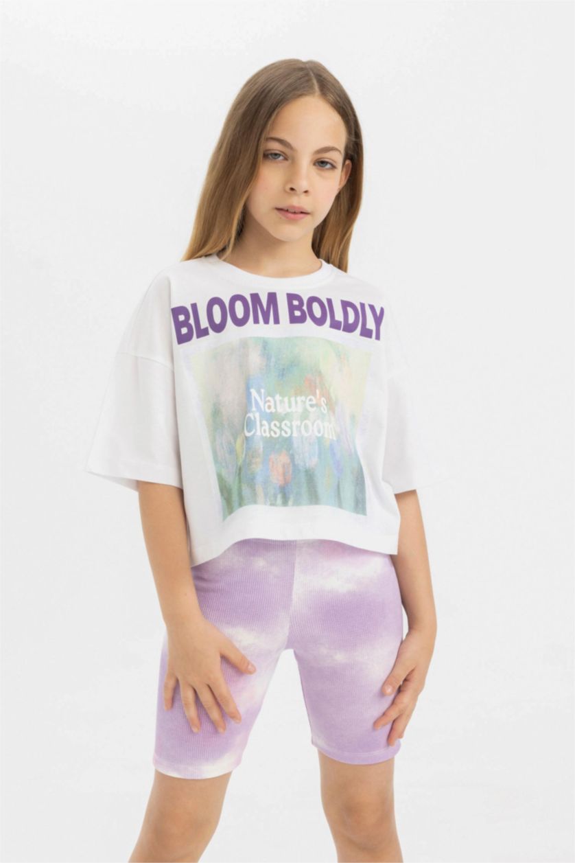 بنات أبيض كروب توب بناتي نص ردن