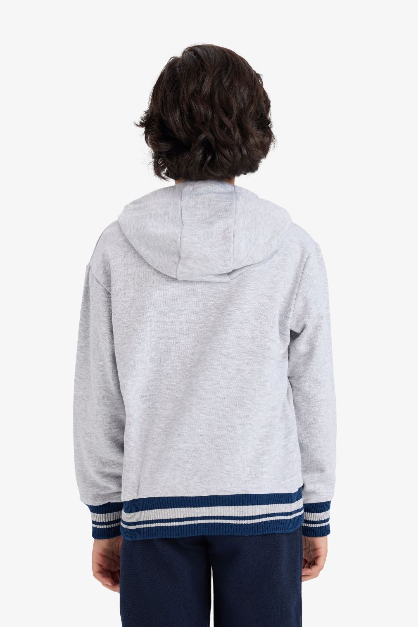 أولادي ميلانج رمادي هودي اولادي قصة عادية تقيل