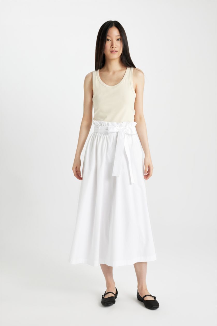 Kadın Taş Slım Fıt U Yaka Ribana Atlet