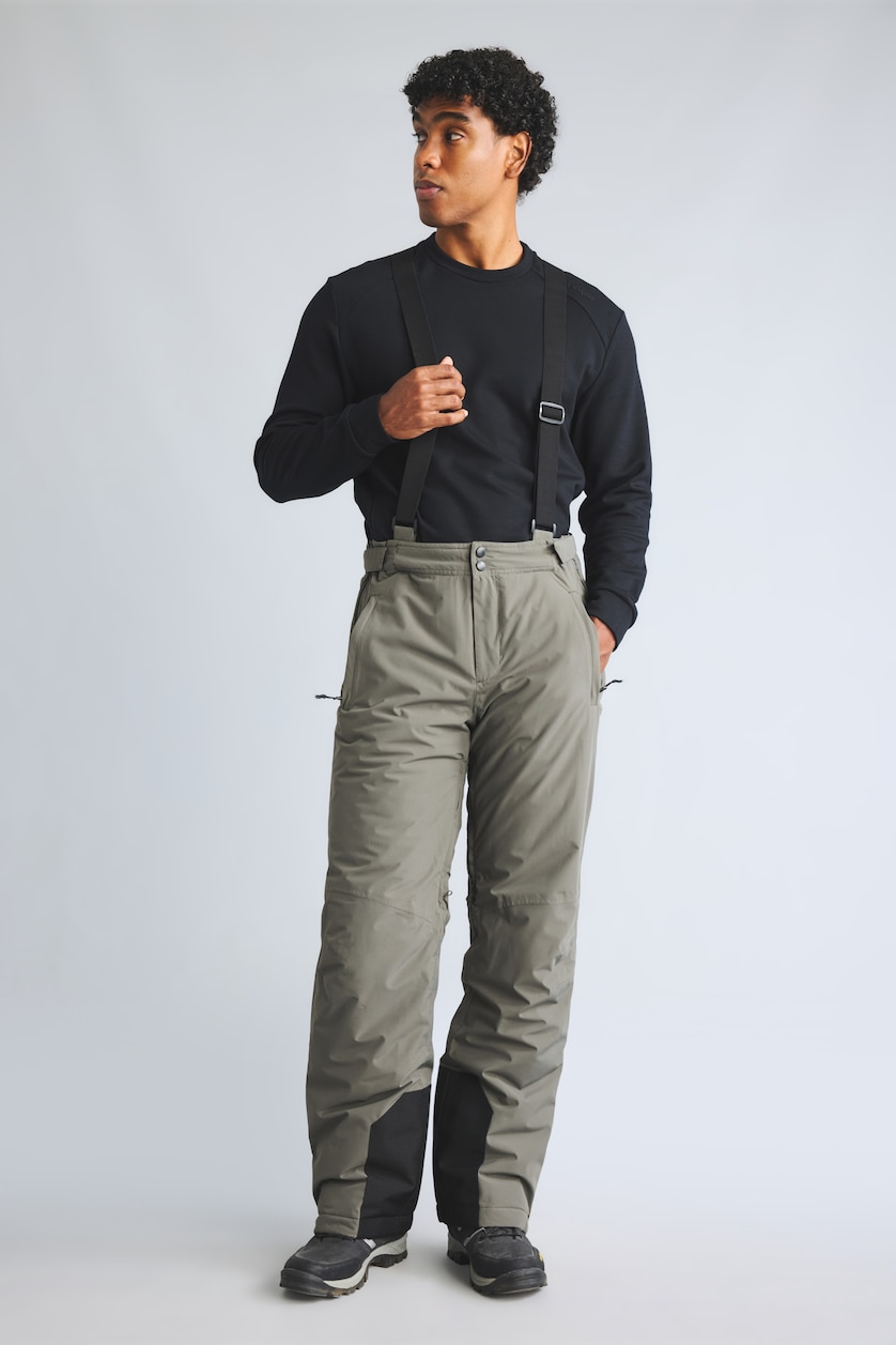 Erkek Koyu Haki Regular Fit Pantolon