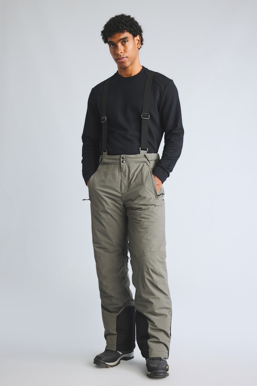 Erkek Koyu Haki Regular Fit Pantolon