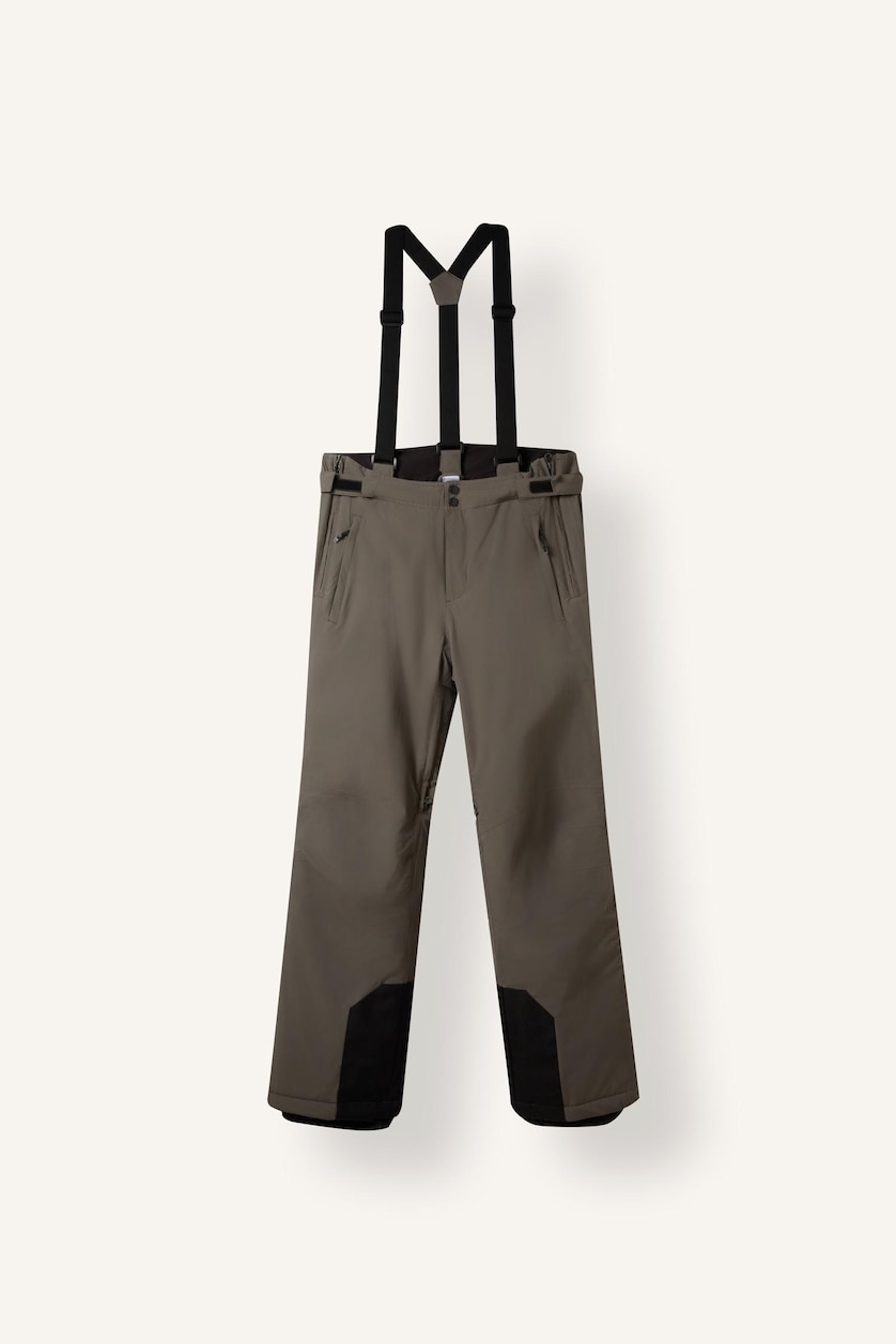 Erkek Koyu Haki Regular Fit Pantolon