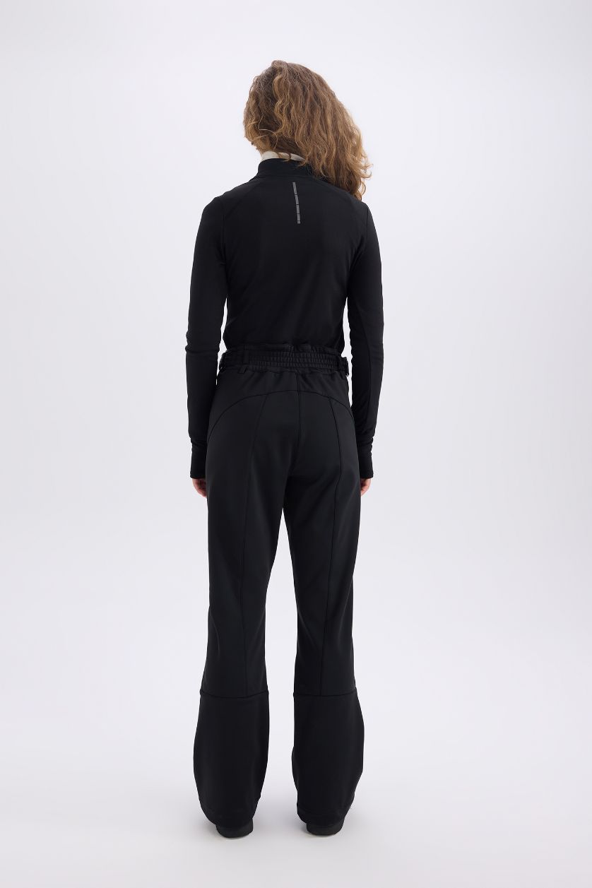 حريمي أسود بنطلون تزلج رياضي سوفتشيل قصة عادية من DeFactoFit