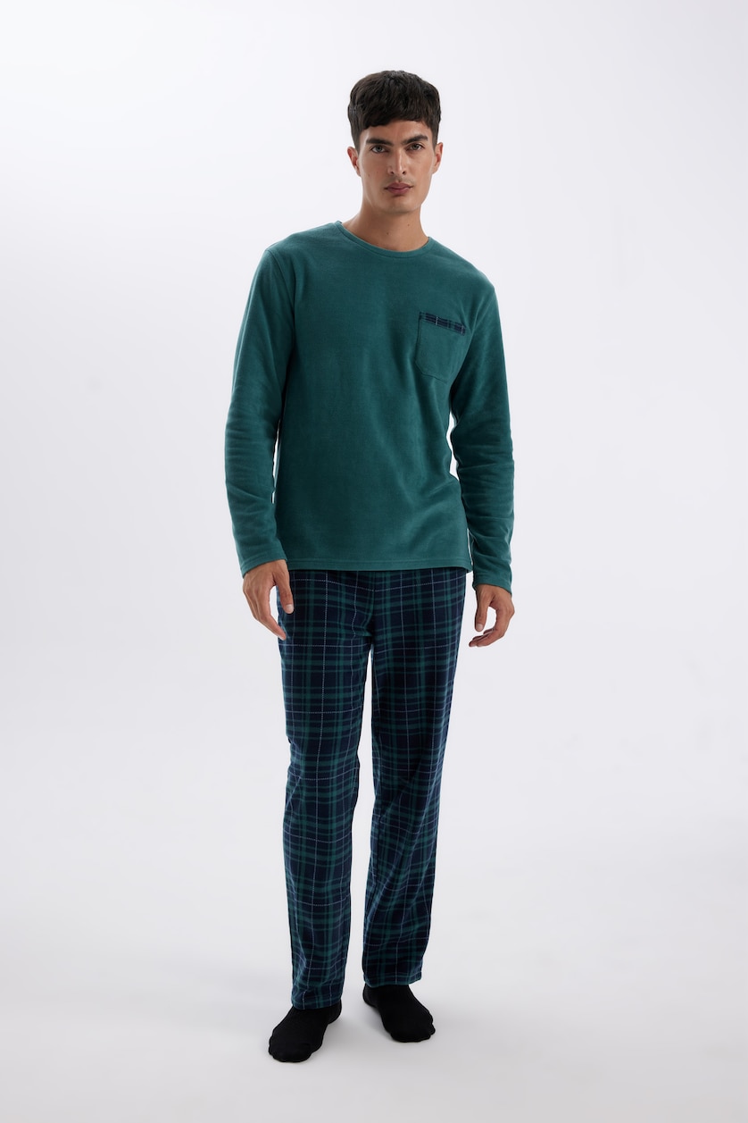 MAN Green fleece 2 piece Set