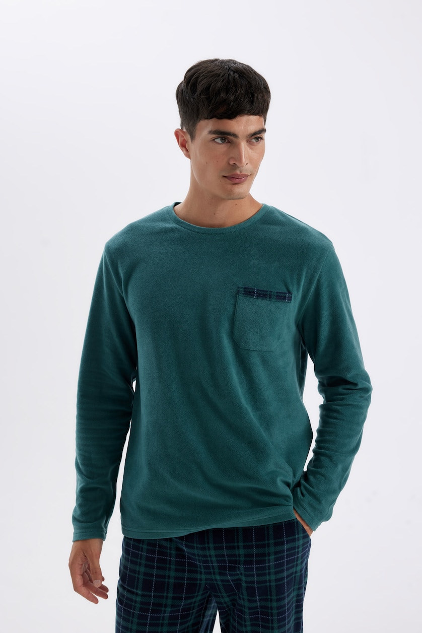 MAN Green fleece 2 piece Set