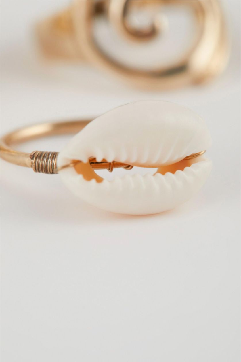 نساء Altın خاتم نسائي - 5 قطع