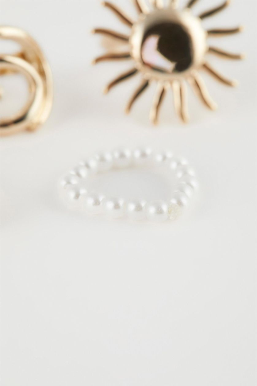 نساء Altın خاتم نسائي - 5 قطع