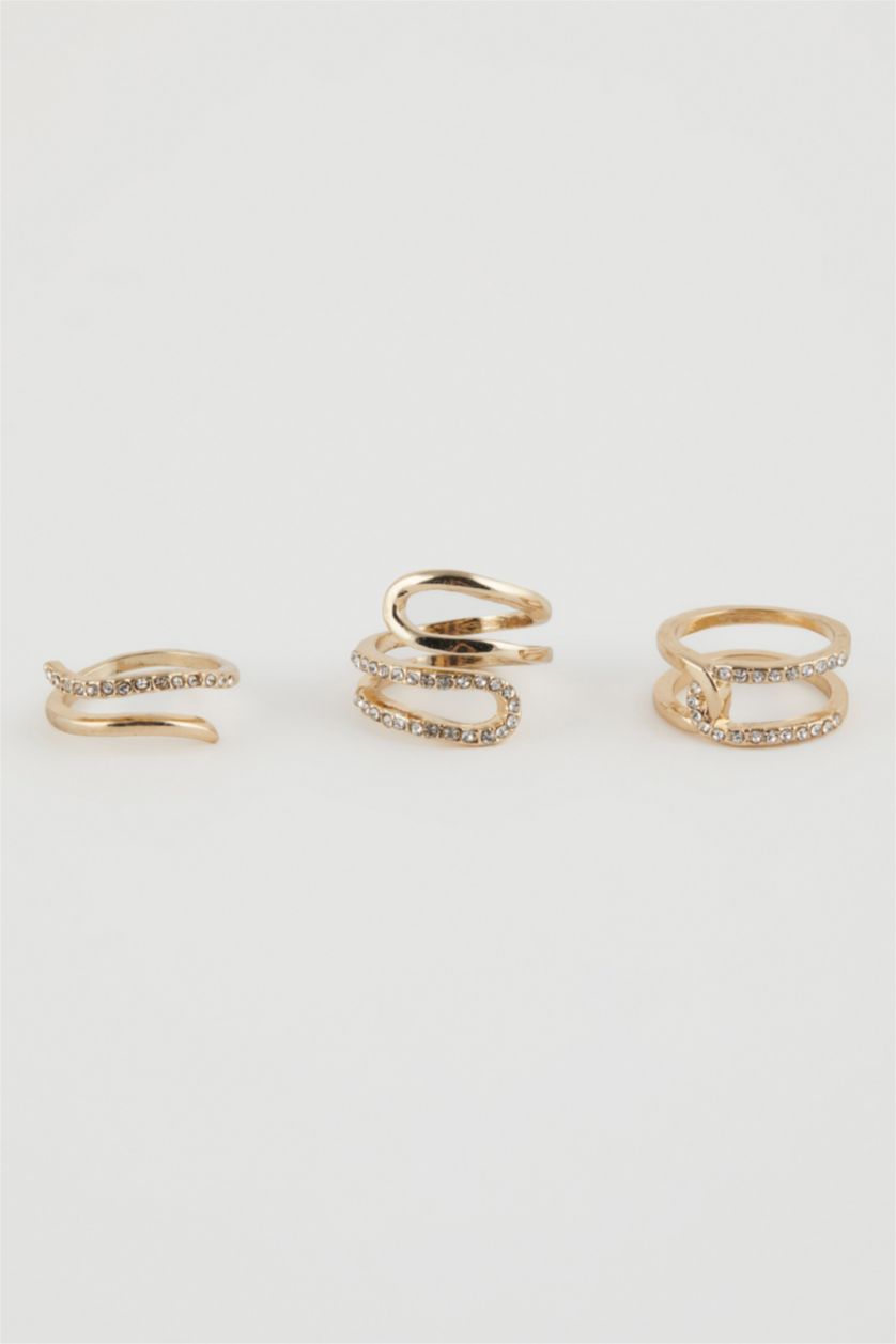 WOMAN Altın Woman 3 Piece Rings