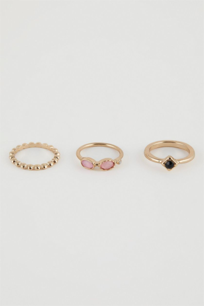 Әйелдерге Алтын Әйелдерге 3 сақина