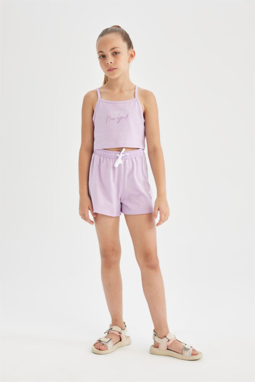 FILLES Violet Ensemble Coupe Relax pour Bébé Fille - 2 Pièces