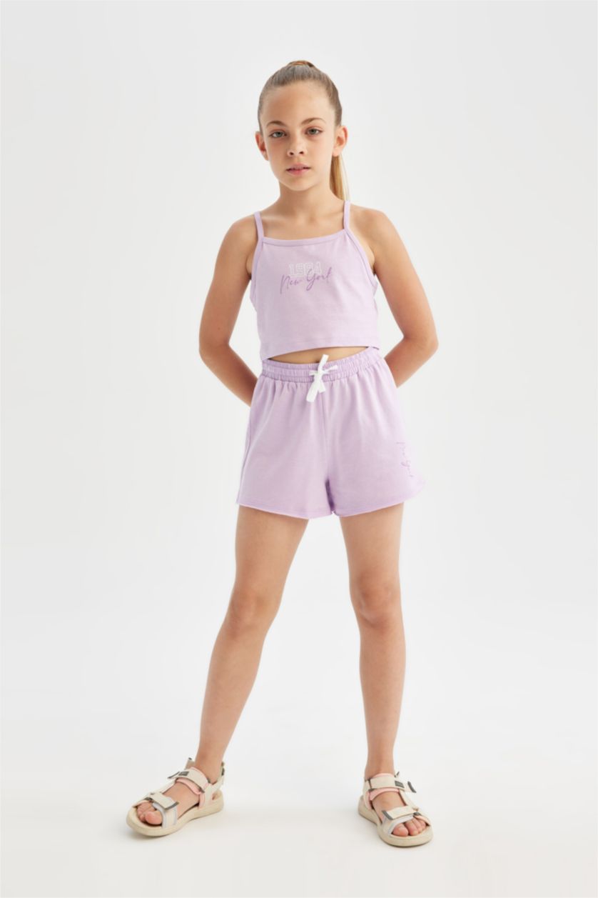 FILLES Violet Ensemble Coupe Relax pour Bébé Fille - 2 Pièces