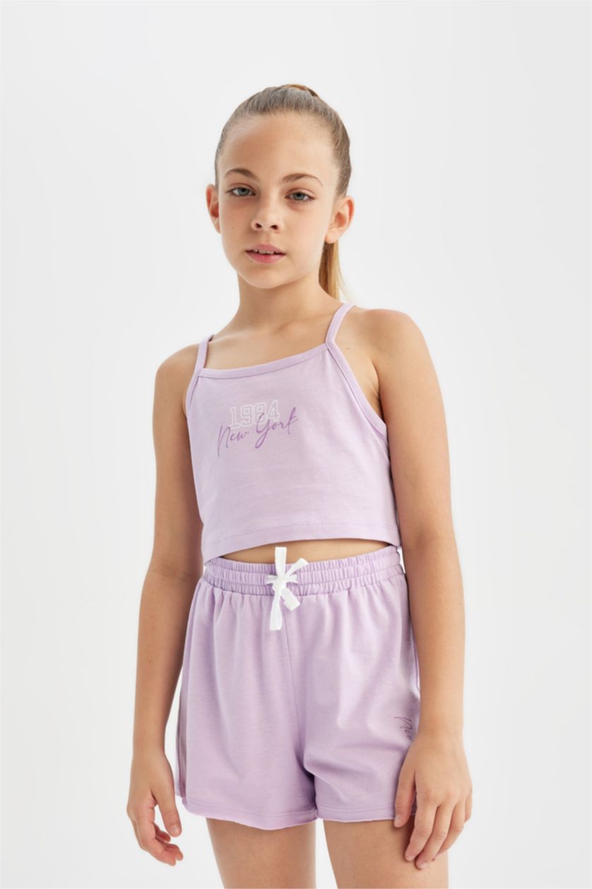 FILLES Violet Ensemble Coupe Relax pour Bébé Fille - 2 Pièces