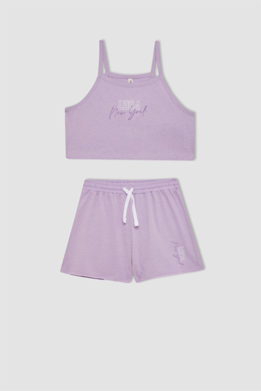 FILLES Violet Ensemble Coupe Relax pour Bébé Fille - 2 Pièces
