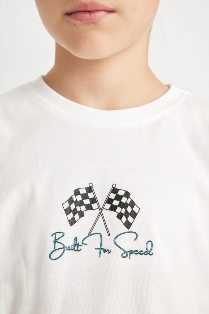 بنات اوف وايت سيت بناتي ستريج وتيشيرت - قطعتين