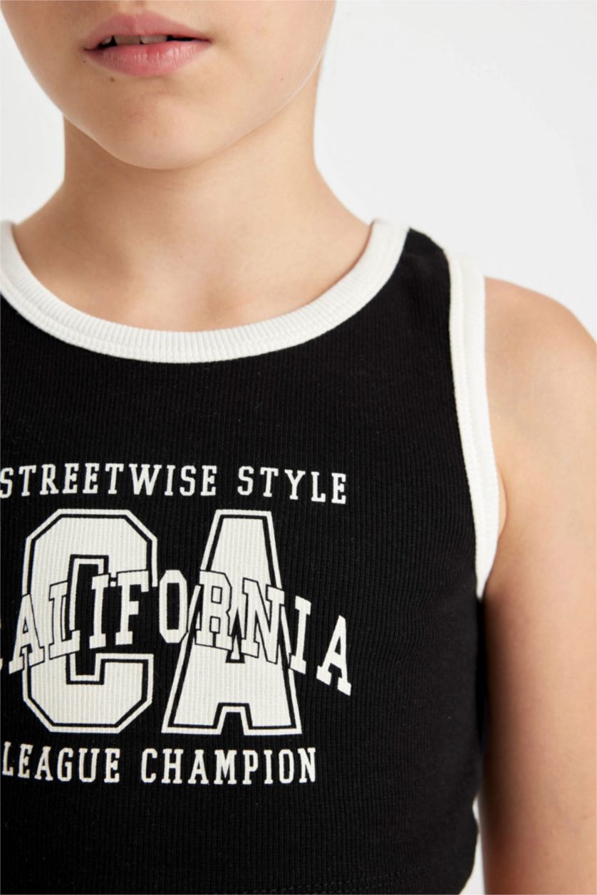 بنات أسود سيت بناتي تنورة وتيشيرت - قطعتين