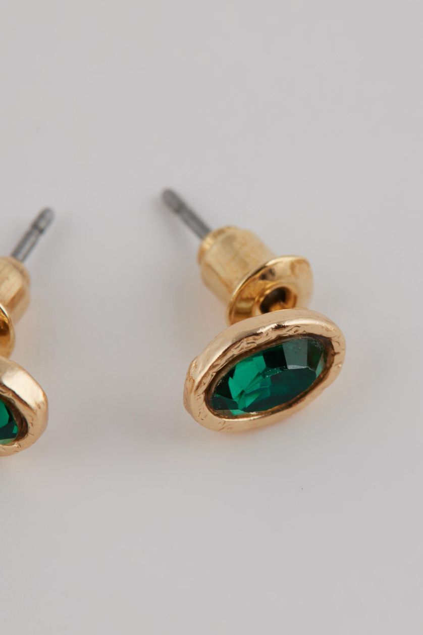 WOMAN GOLD Woman 6 Piece Gold Earrings