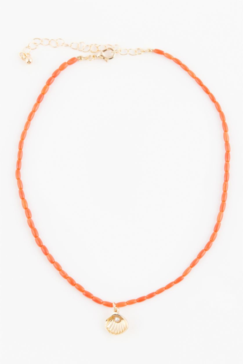 WOMAN MIXED Woman 3 Piece Starfish and Pearl Gold Necklace