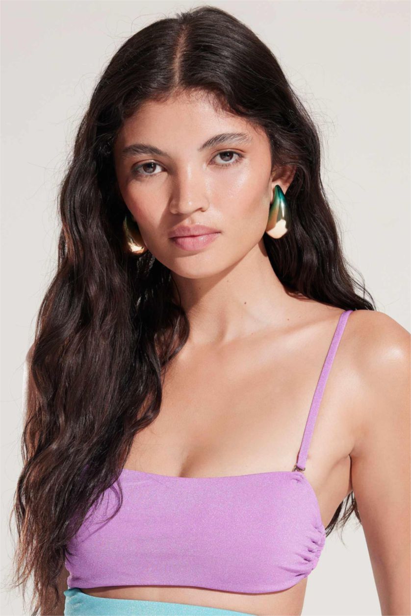 Kadın Karma Kadın Mavi Damla Küpe