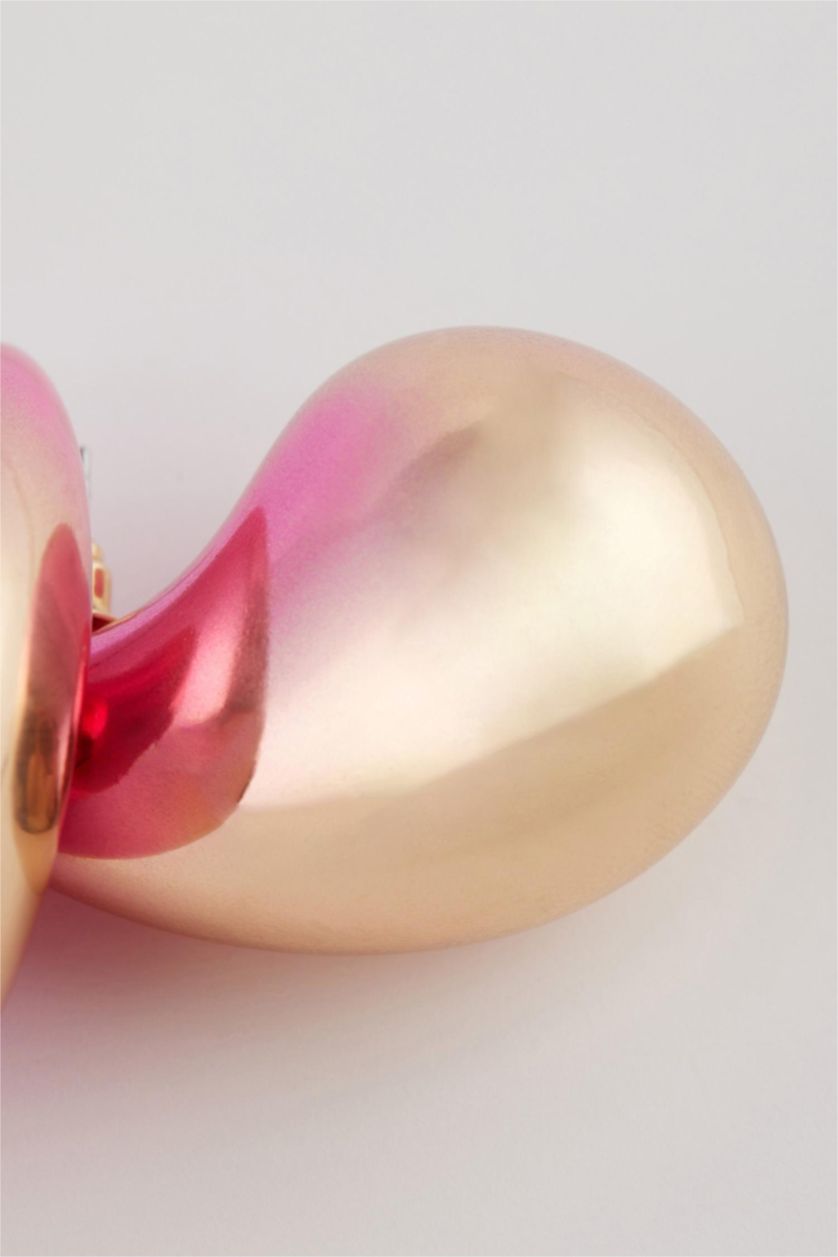 WOMAN MIXED Woman Pink Drop Earrings