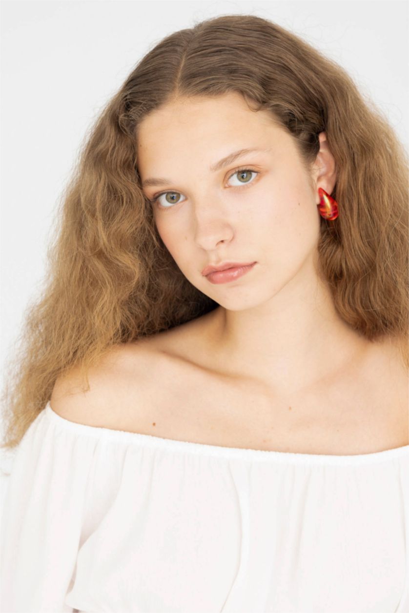 Kadın Karma Kadın Renkli Küpe