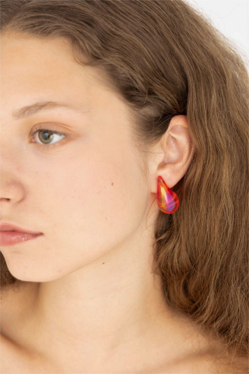 Kadın Karma Kadın Renkli Küpe